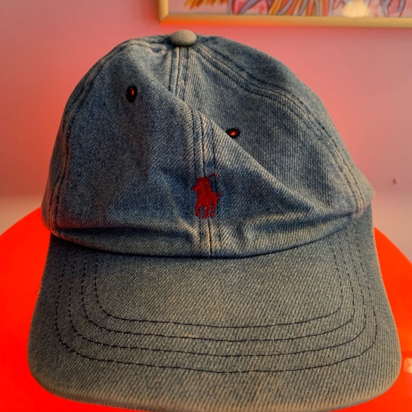 Ralph Lauren Vintage Denim Hat - Picture 5 of 6